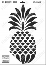 Schablone-Stencil A3 129-5293 Ananas 2
